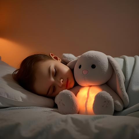 GlowBunny™ – Breathing Nightlight Plush